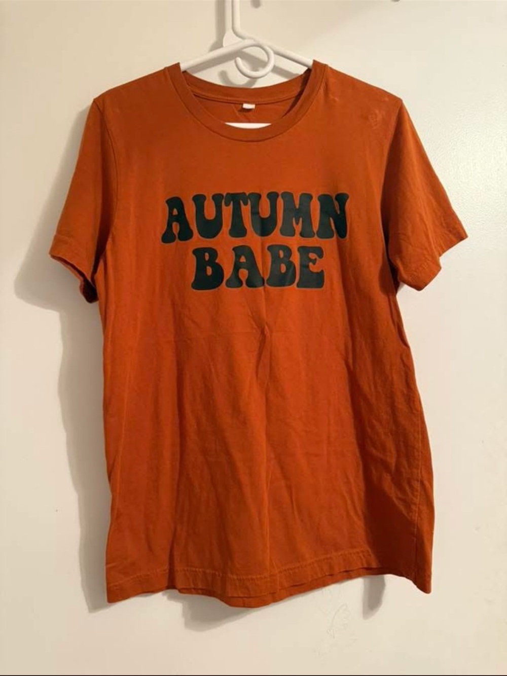 Autumn Babe Orange Graphic Tee